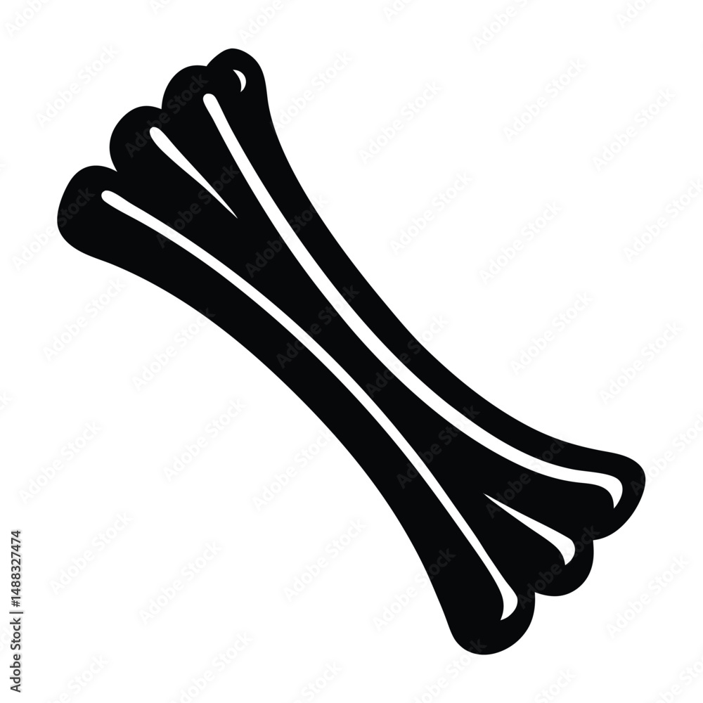 Obraz premium butcher element isolated lamb ribs on white background