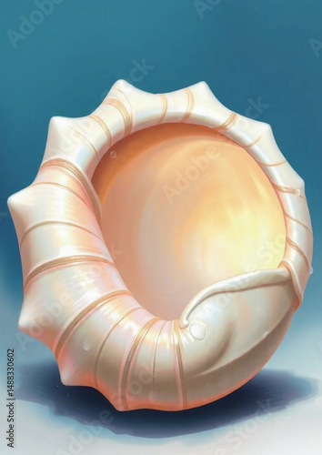 object, 3D render, Modern art, Sci-fi element, Blob art, Artistic loop,