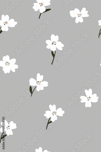Simple Floral Pattern