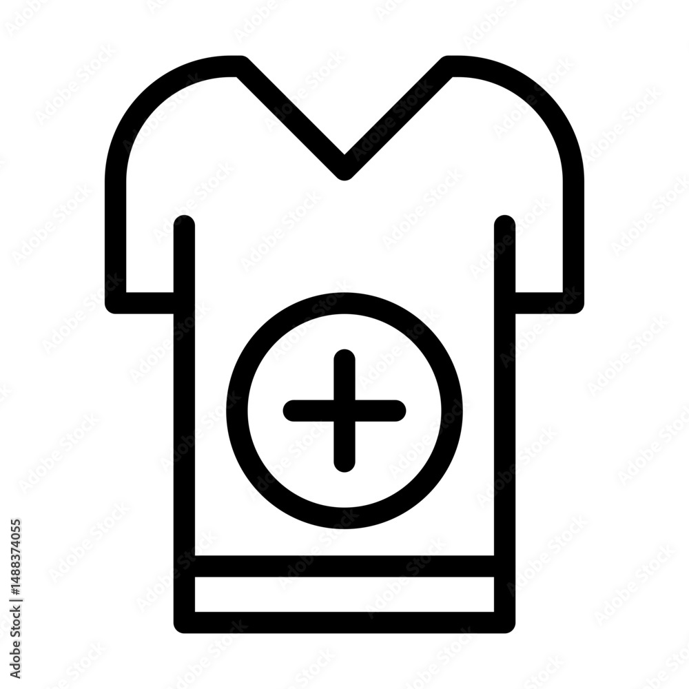 Fototapeta premium volunteer line icon
