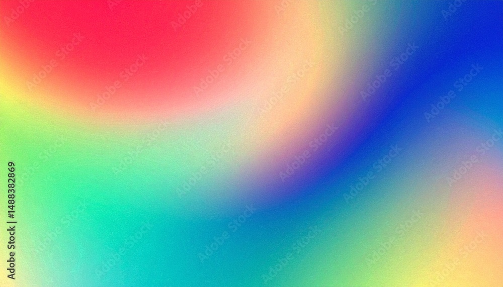 Obraz premium Vibrant rainbow gradient swirl abstract background