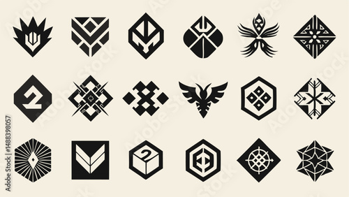 Clean Contemporary Abstract Vector Pack for Projects