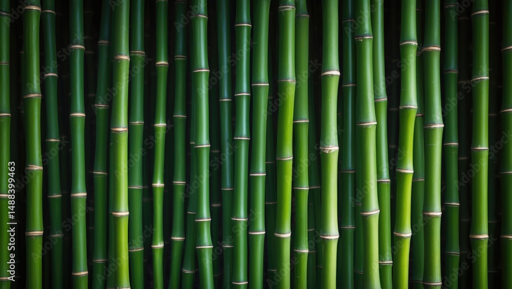 Fototapeta premium Charming natural bamboo seamless background featuring a beautiful and seamless pattern