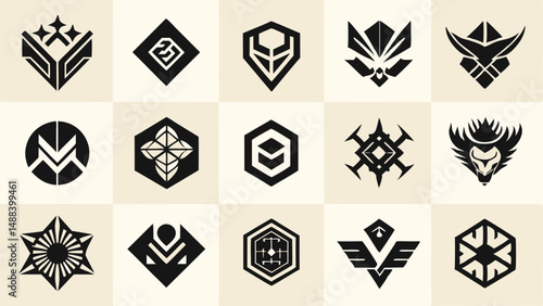 Clean Contemporary Abstract Vector Pack for Art