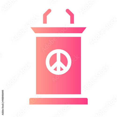 lectern gradient icon