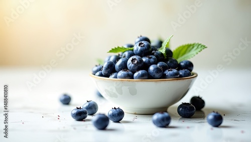 blueberries in a bowl