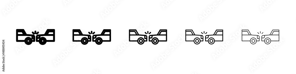 Accident icon concept. graphic design, logo, Web, UI. Accident icon concept. graphic design, logo, Web, UI.