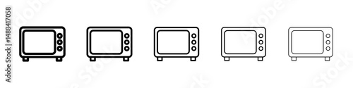 Tv retro icon concept. graphic design, logo, Web, UI.