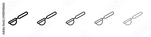 sieve icon concept. graphic design, logo, Web, UI.