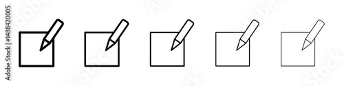 Register icon concept. graphic design, logo, Web, UI.