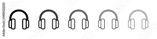 Ear muffs icon concept. graphic design, logo, Web, UI.