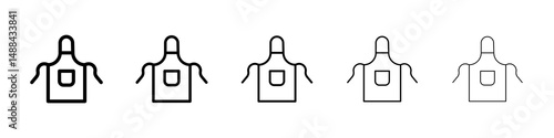 Apron icon concept. graphic design, logo, Web, UI.