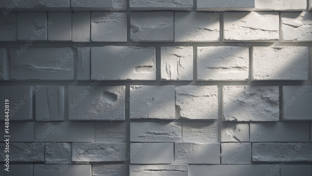 Fototapeta premium Walls in a white hue