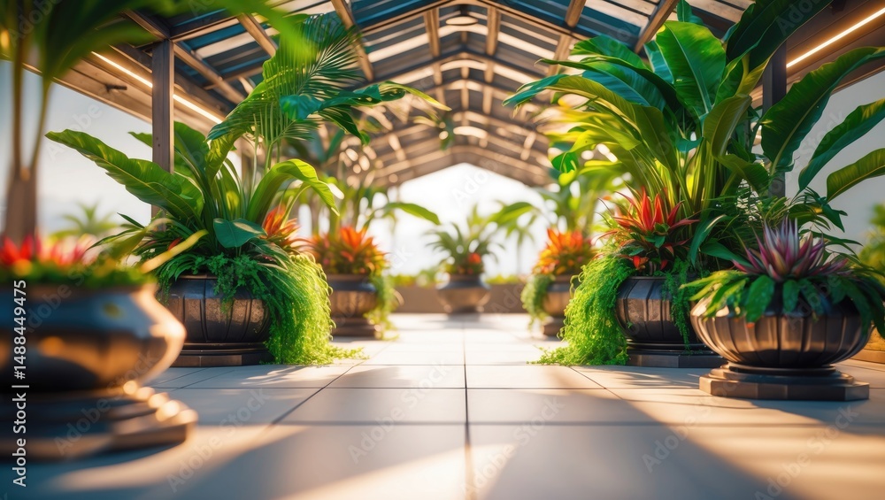 Fototapeta premium The Tropics Indoors