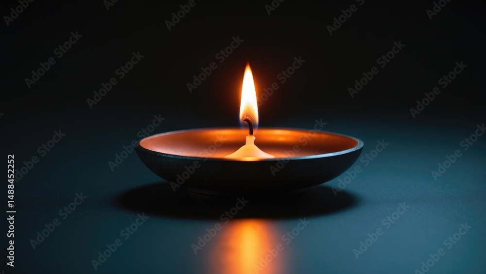 lone candle shining in the darkness lone candle shining in the darkness