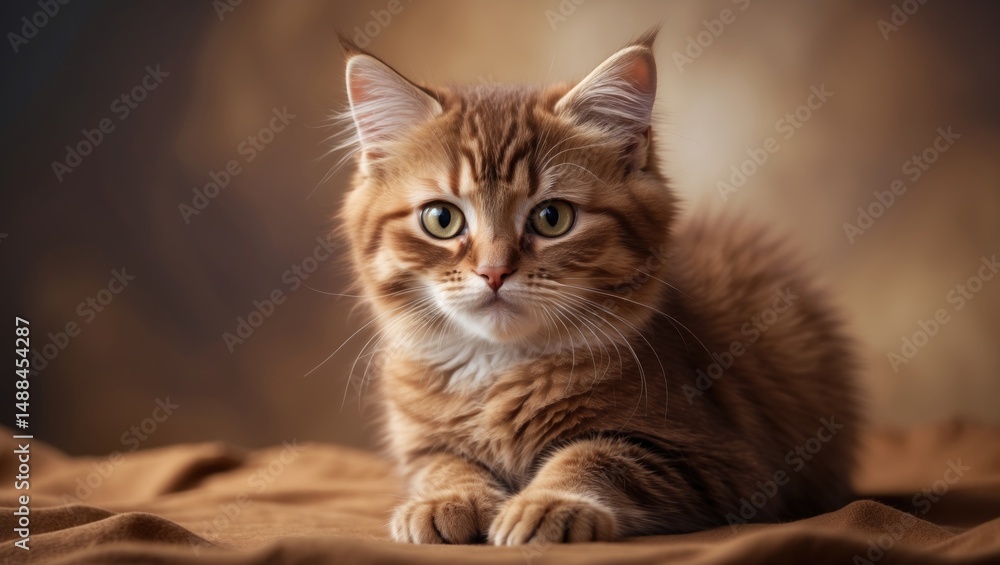 Brown kitten Brown kitten