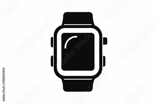 sugar glider silhouette line art vector illustration with a white background