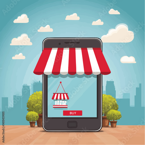 Mobile storefront offers digital shopping experience
