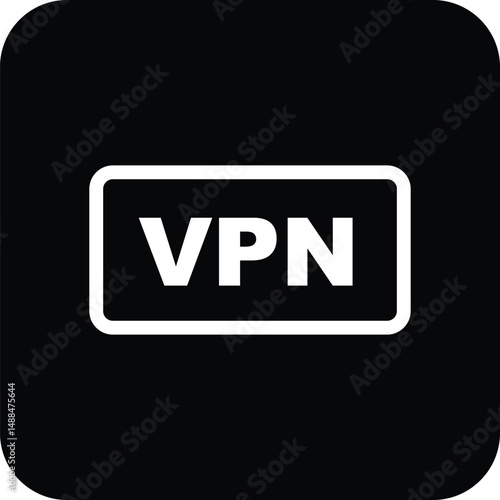 vpn button icon design
