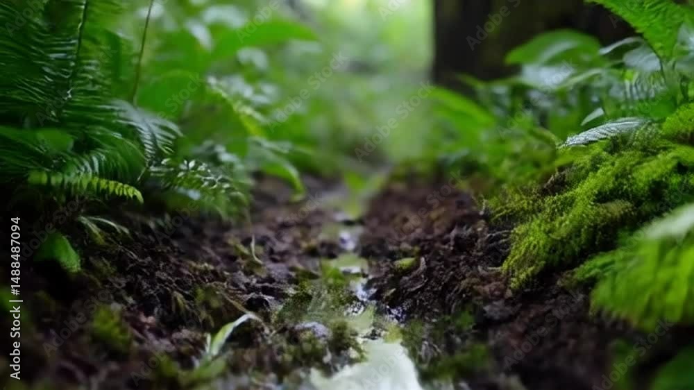 The beauty of nature in the rainforest. The beauty of nature in the rainforest.