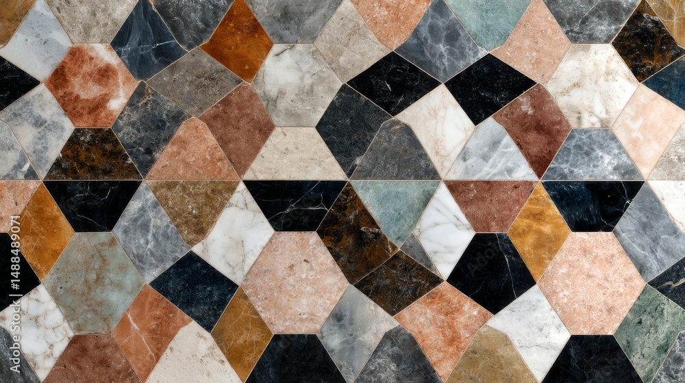 Stunning Geometric Marble Tiles Design Stunning Geometric Marble Tiles Design
