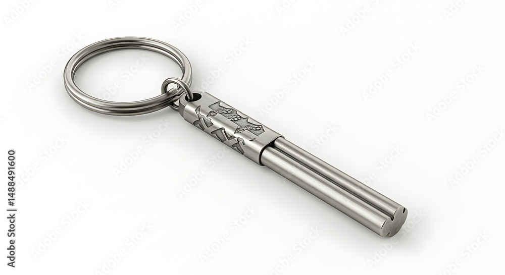 Metal Portable Chopsticks Keychain Engraved Stainless Steel Travel Accessory Metal Portable Chopsticks Keychain Engraved Stainless Steel Travel Accessory