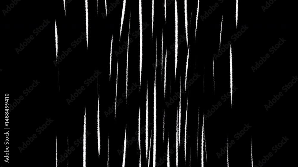 Speed Fall Line Animation Abstract animation of speed vertical lines. white speed lines on ...