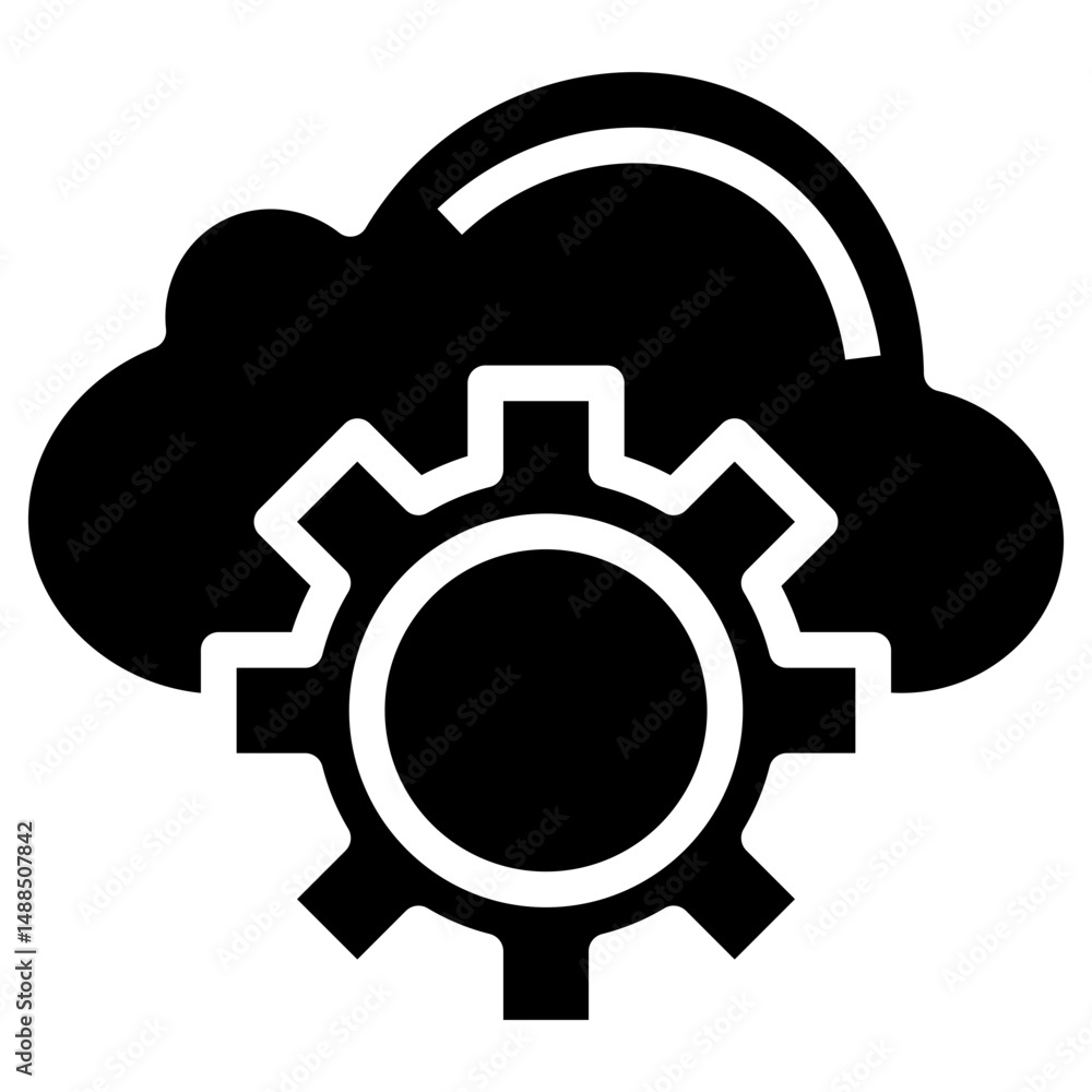 Cloud Computing icon Cloud Computing icon