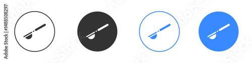 sieve icon editable flat vector illustration concept.