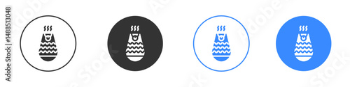 Humidifier icon editable flat vector illustration concept.