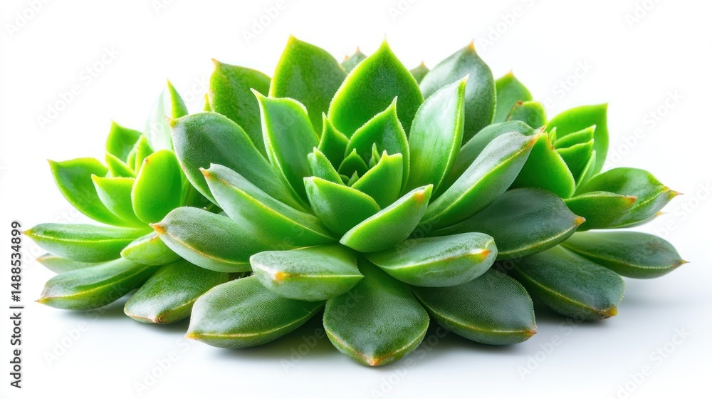 Fototapeta premium Lush Green Echeveria Succulent Plant