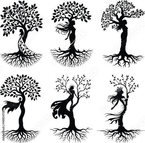 Woman Tree, Women Empowerment, Strong Women