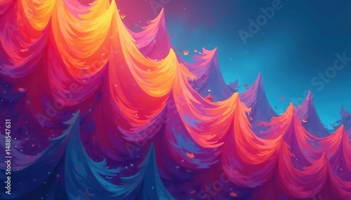 Abstract geometric shapes, infinitely repeatable , texture, shape, digital