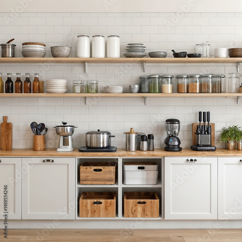 modern kitchen interior