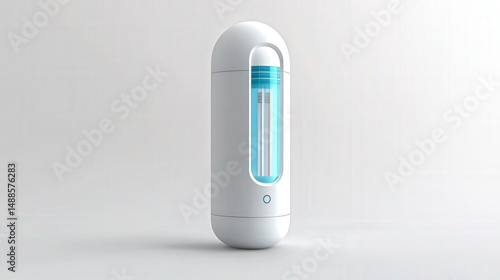 flu inhaler with a built-in air purification system, delivering cleaner and safer treatments for kids
