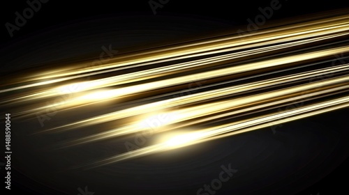 Abstract design with diagonal golden lines and highlights.
