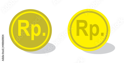 currency coin icon. Coin symbol collection. Coin symbol