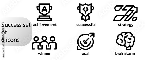 vector set of restaurant icons