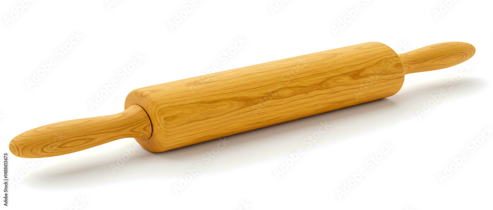 rolling pin isolated on white rolling pin isolated on white