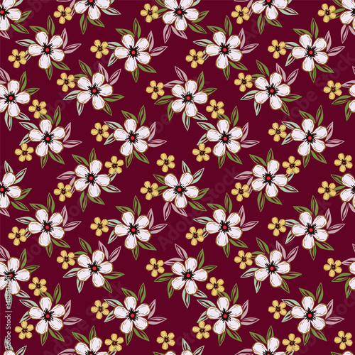 seamless floral background