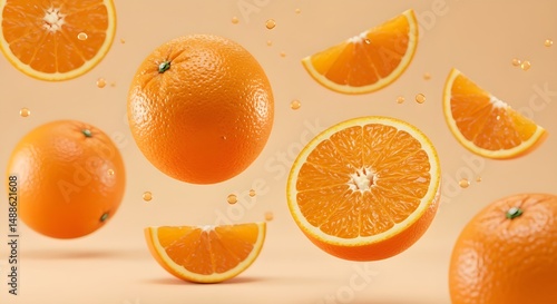 Orange Fruit Background