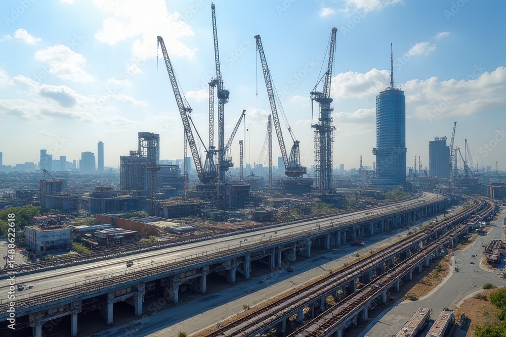 Fototapeta premium Industrial Infrastructure Photography Showcase