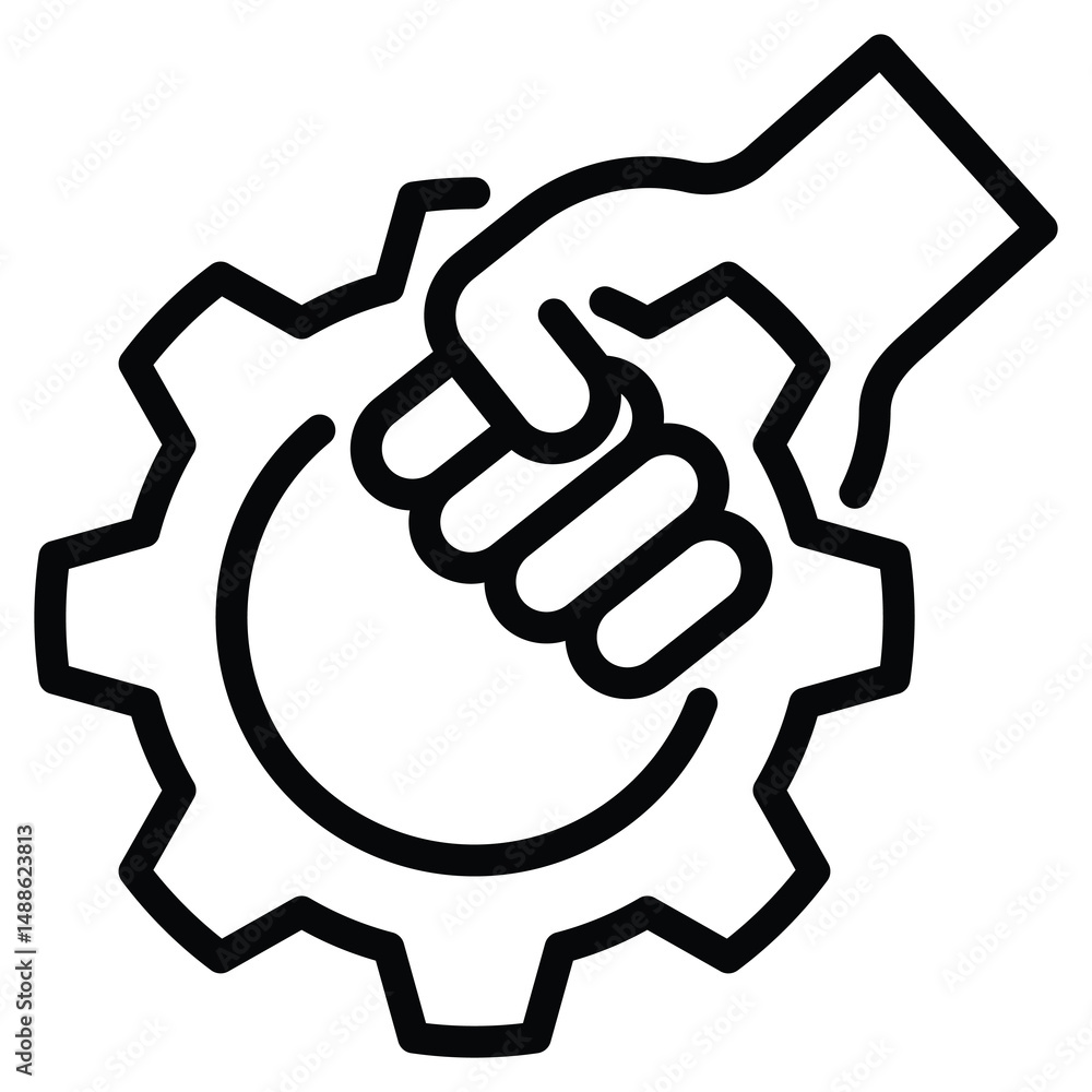 Control icon line vector illustration Control icon line vector illustration