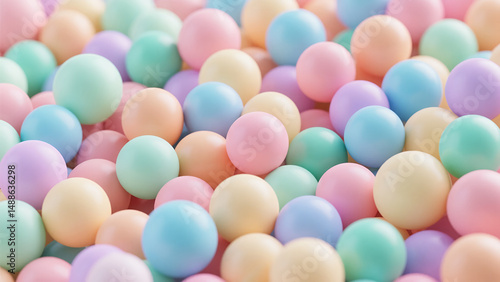 Colorful Abstract Egg Background