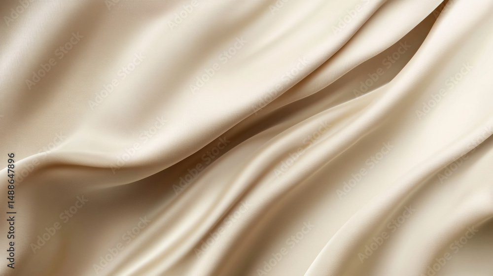 Fototapeta premium Textured light beige cloth background featuring traditional colors, ideal for ethnic, festive, or cultural design use.