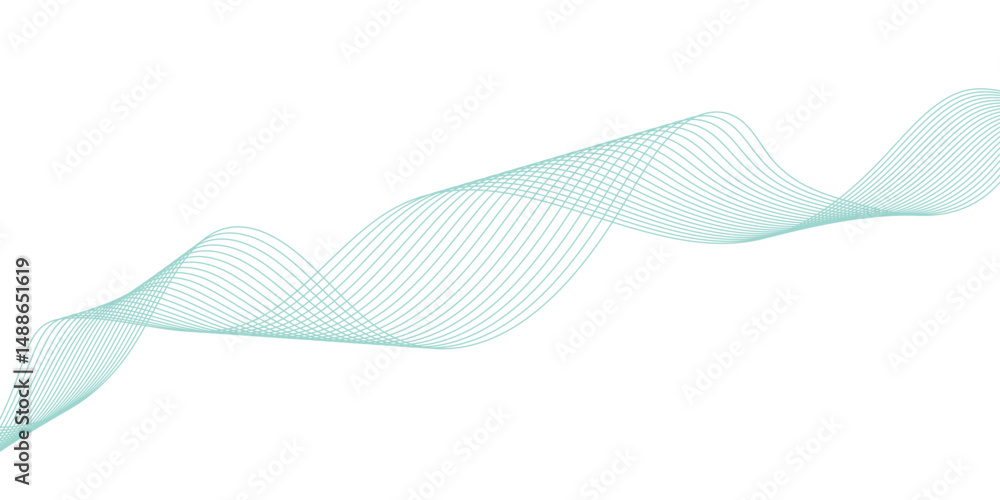 Abstract wave line. Digital frequency equalizer. digital Stylized line art background. Vector illustration. Abstract wave line. Digital frequency equalizer. digital Stylized line art background. Vector illustration.