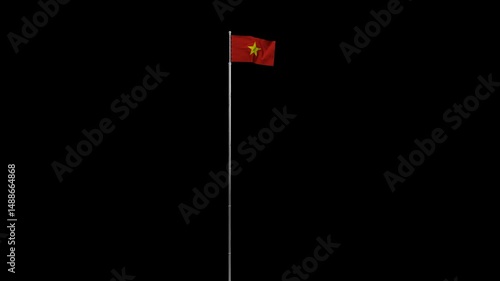Animated Vietnam Flag | Republic of Vietnam Symbol