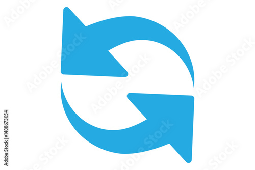 refresh arrow icon transparent. refresh sign PNG. reload, reset, icon. repeat, recycling sign. circular arrow icon vector. update icon. convert icon. replay, reboot sign in white background. EPS 10.