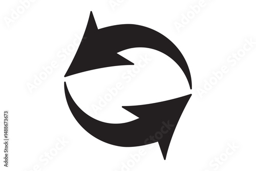 refresh arrow icon transparent. refresh sign PNG. reload, reset, icon. repeat, recycling sign. circular arrow icon vector. update icon. convert icon. replay, reboot sign in white background. EPS 10.