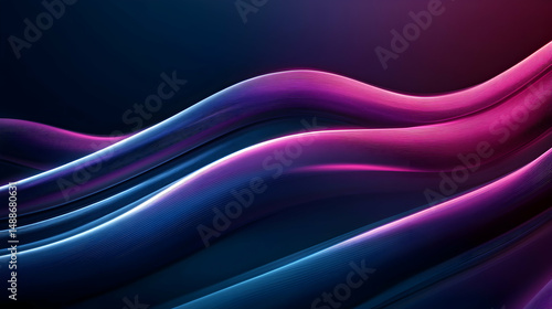 Wallpaper Mural Abstract Colorful Waves Design for Background and Creative Use Torontodigital.ca